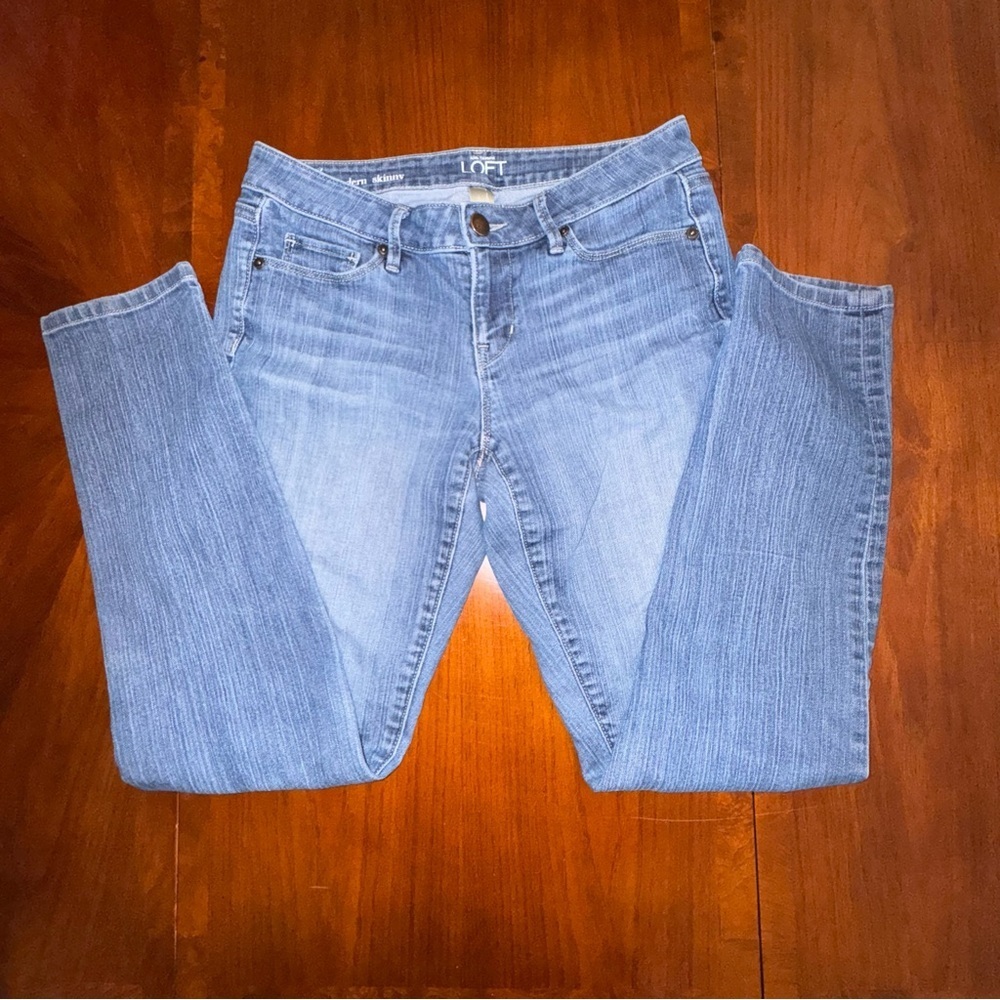 *LOFT Women's Denim Skinny Jeans